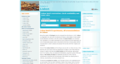 Desktop Screenshot of lisbon-hotel.net